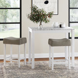 Nathan James Viktor 3-Piece Dining Set or Bistro Table