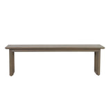 Nibley Acacia Wood Outdoor Dining Bench (Set of 2) by Christopher Knight Home