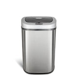 NINESTARS 21.1-gallon Motion Sensor Stainless Steel Trashcan DZT-80-4