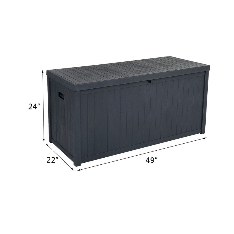 Outdoor Garden Plastic Storage Deck Box