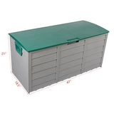 Outdoor Garden Plastic Storage Deck Box