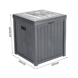 Outdoor Garden Plastic Storage Deck Box