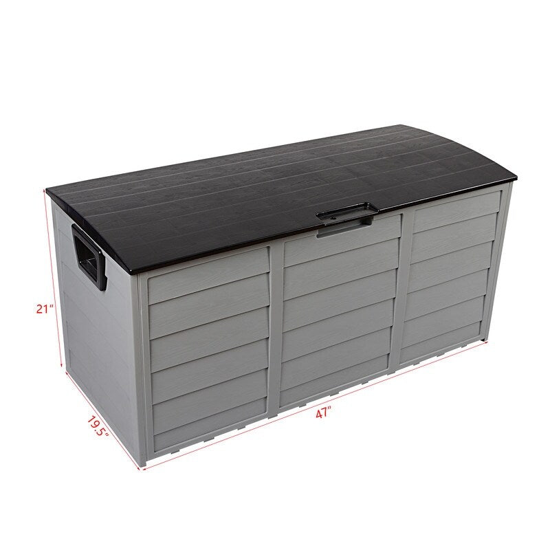 Outdoor Garden Plastic Storage Deck Box