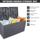 Outdoor Garden Plastic Storage Deck Box