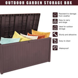 Outdoor Garden Plastic Storage Deck Box