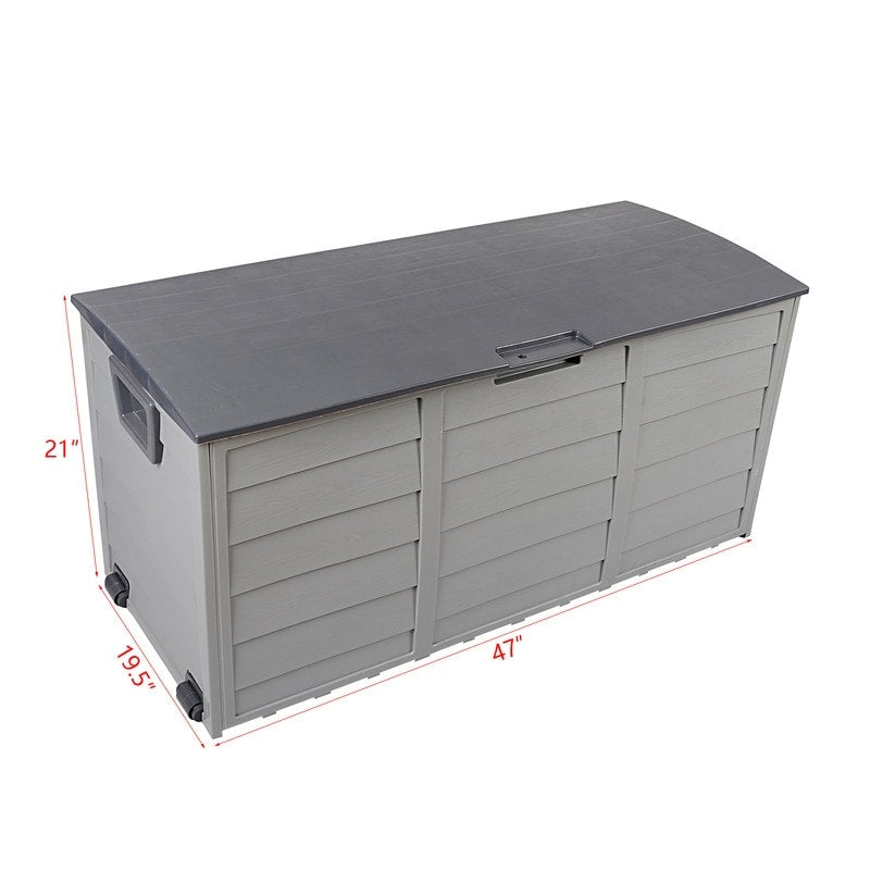 Outdoor Garden Plastic Storage Deck Box