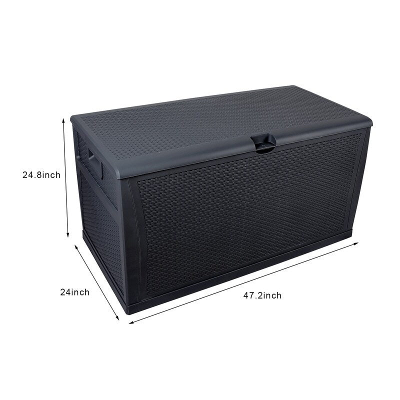 Outdoor Garden Plastic Storage Deck Box