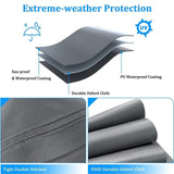 Outdoor Patio Furniture Covers 4-Piece Set Furniture Cover Waterproof