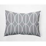 Ovals Go 'Round Indoor/Outdoor Throw Pillow