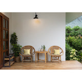 Ovals Go 'Round Indoor/Outdoor Throw Pillow