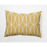 Ovals Go 'Round Indoor/Outdoor Throw Pillow