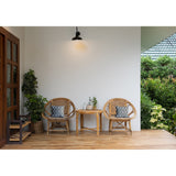 Ovals Go 'Round Indoor/Outdoor Throw Pillow