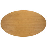 Owyn 79-inch Oval Wood Dining Table - Natural - 79Wx46Dx30H