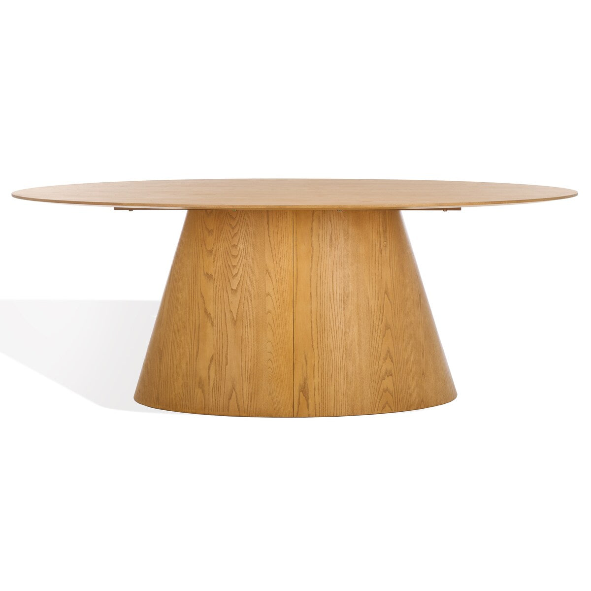 Owyn 79-inch Oval Wood Dining Table - Natural - 79Wx46Dx30H