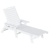 Polytrends Laguna Hdpe All Weather Outdoor Patio Pool Reclining Chaise Lounge