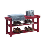 Convenience Concepts Oxford Utility Mudroom Bench with Shelves