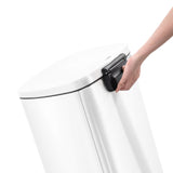 Qualiazero 50L / 13.2 Gallon Rectangular Step Can