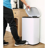 Qualiazero 50L / 13.2 Gallon Rectangular Step Can