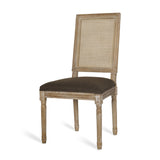 Regina French Country Wood and Cane Upholstered Dining Chair (Set of 6) by Christopher Knight Home