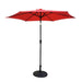 Reva 9 Feet Pole Umbrella with Carry Bag and Base