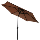 Reva 9 Feet Pole Umbrella with Carry Bag and Base