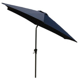 Reva 9 Feet Pole Umbrella with Carry Bag and Base