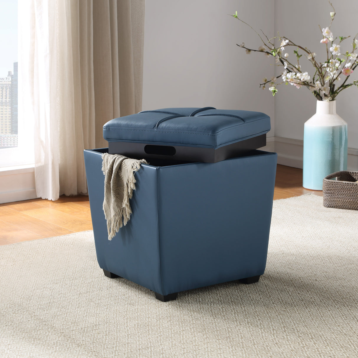 Rockford Storage Ottoman