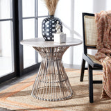 SAFAVIEH Abigail Coastal Round Accent Table - 23" W x 23" L x 20.1" H - 23Wx23Dx20H