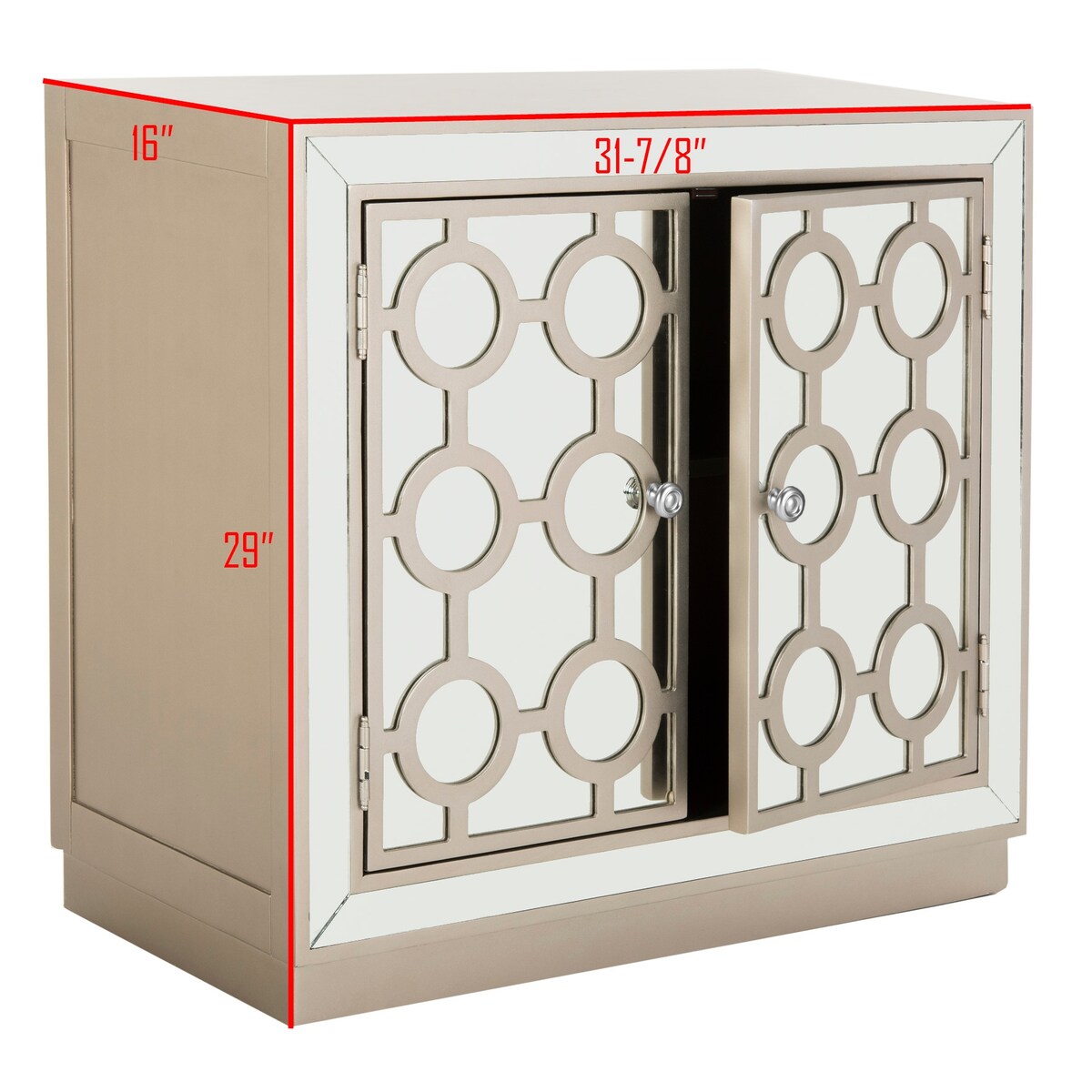 SAFAVIEH Achsah 2-Door Storage Chest - 32Wx16Dx29H