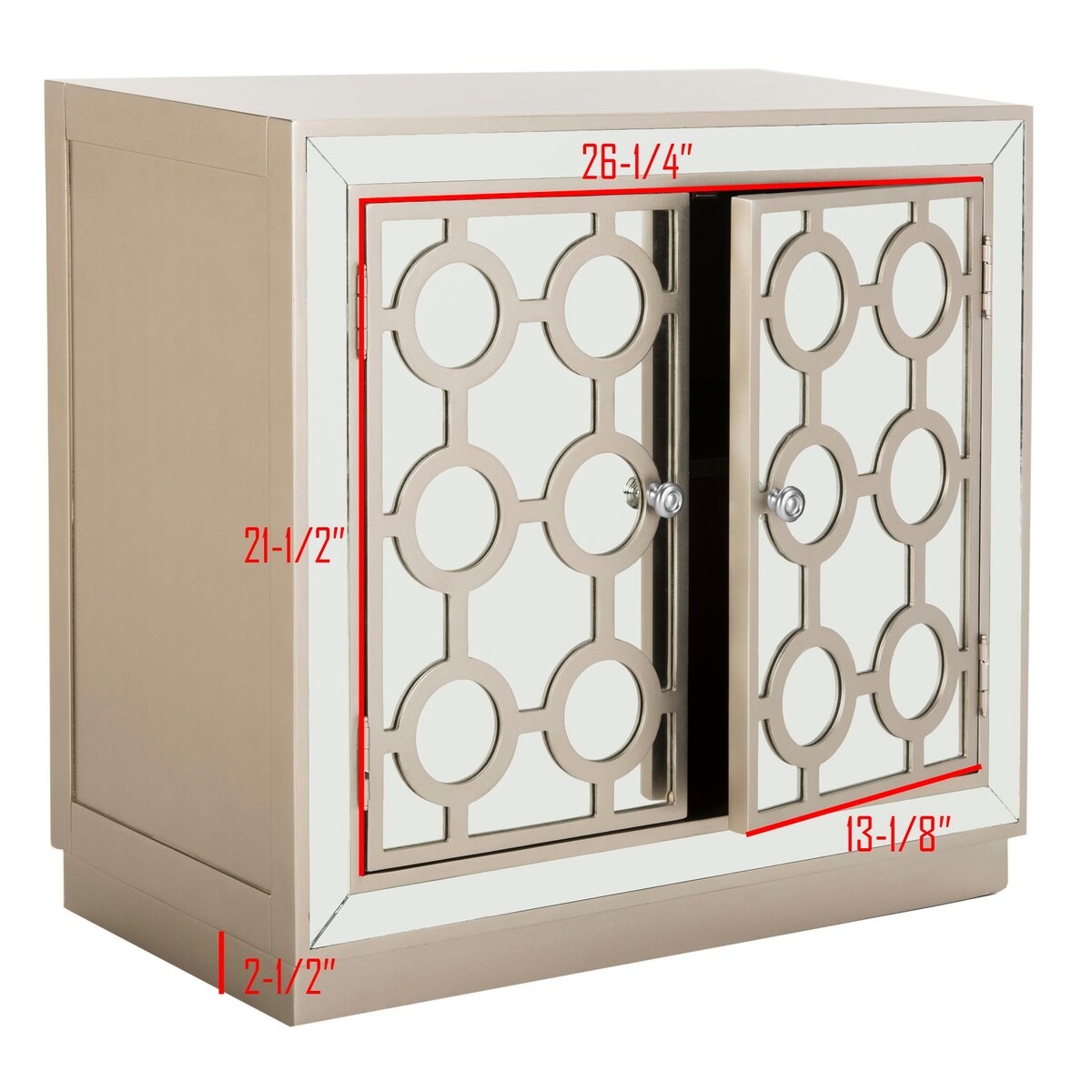 SAFAVIEH Achsah 2-Door Storage Chest - 32Wx16Dx29H