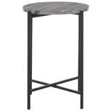 SAFAVIEH Adda Round Accent Table - 16" W x 16" D x 22" H - 16Wx16Dx22H