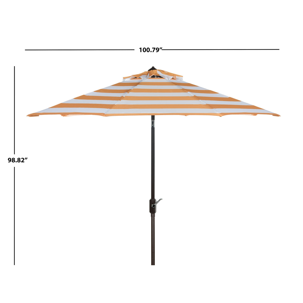 SAFAVIEH Addyson Fashion Line 9 Ft. Umbrella, Base Not Included