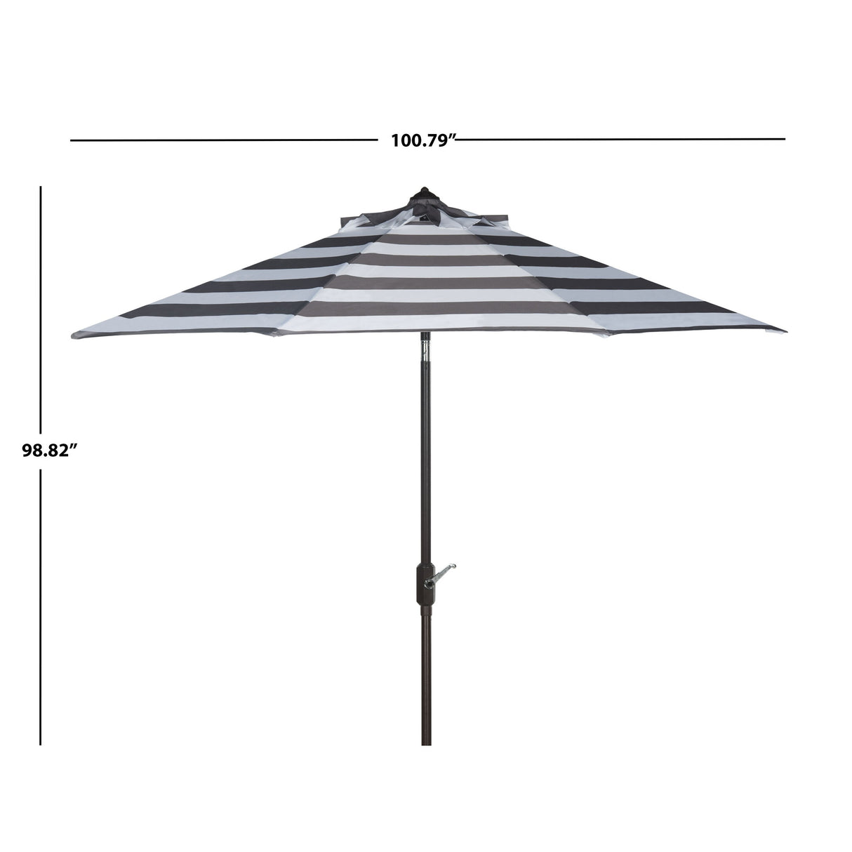 SAFAVIEH Addyson Fashion Line 9 Ft. Umbrella, Base Not Included