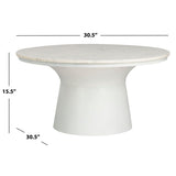 SAFAVIEH Adelina Pedestal Coffee Table - 31Wx31Dx16H