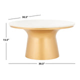 SAFAVIEH Adelina Pedestal Coffee Table - 31Wx31Dx16H