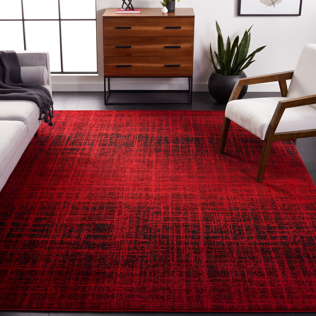 SAFAVIEH Adirondack Anri Modern Distressed Rug