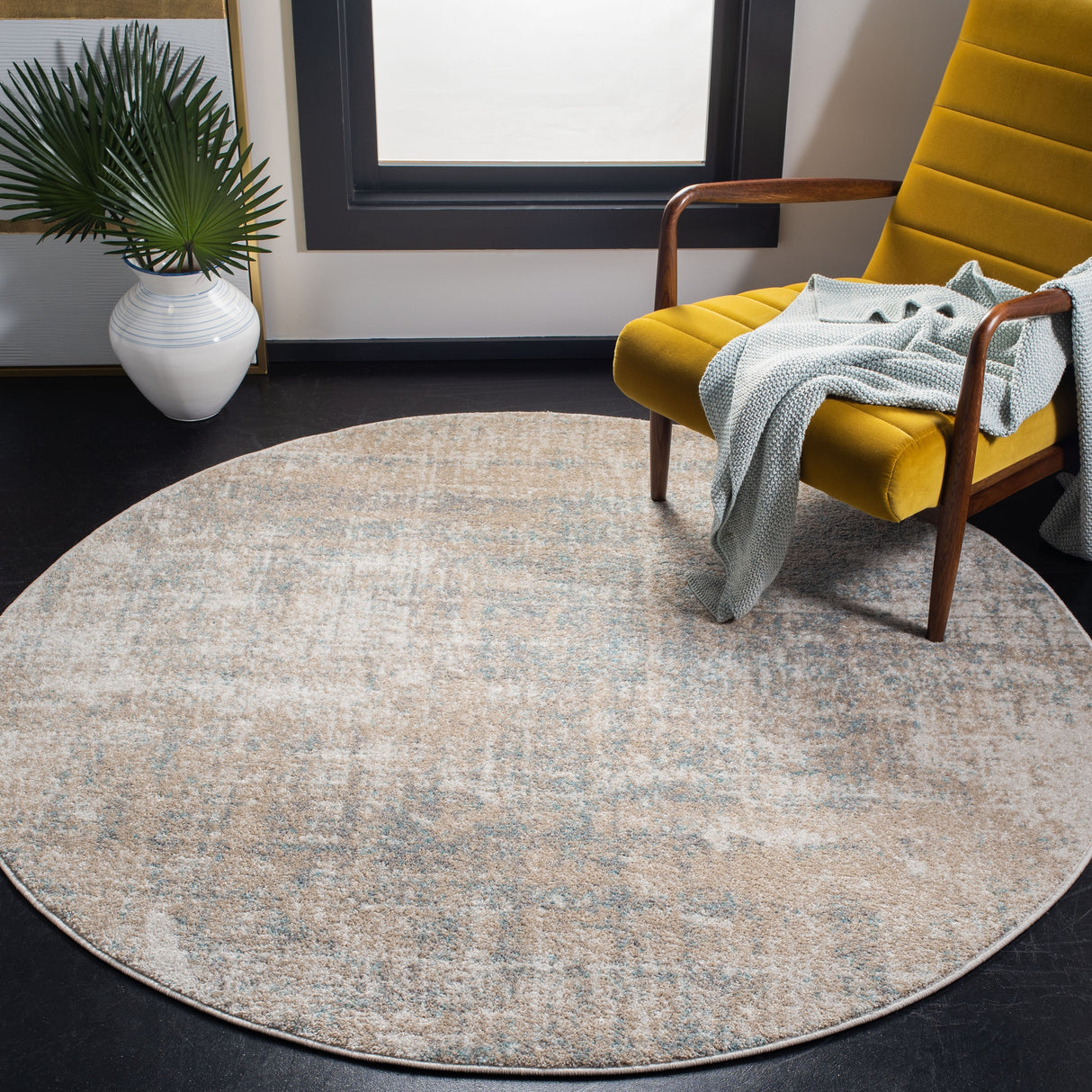 SAFAVIEH Adirondack Guillerma Modern Abstract Distressed Rug