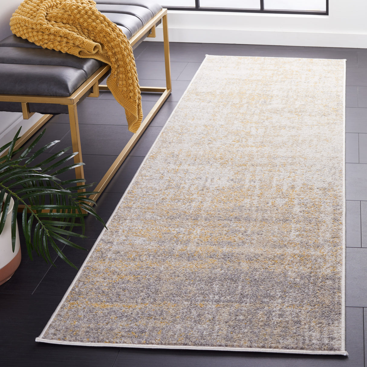 SAFAVIEH Adirondack Guillerma Modern Abstract Distressed Rug