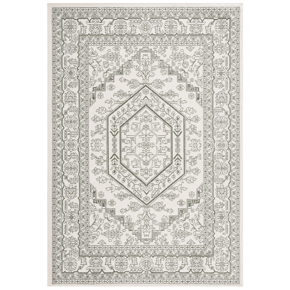 SAFAVIEH Adirondack Hildegard Chevron Distressed Rug