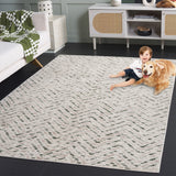 SAFAVIEH Adirondack Hildegard Chevron Distressed Rug