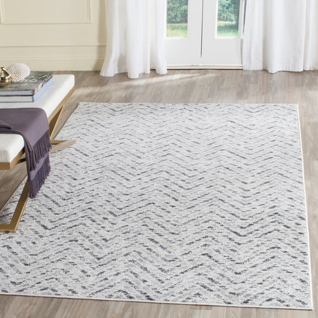 SAFAVIEH Adirondack Hildegard Chevron Distressed Rug