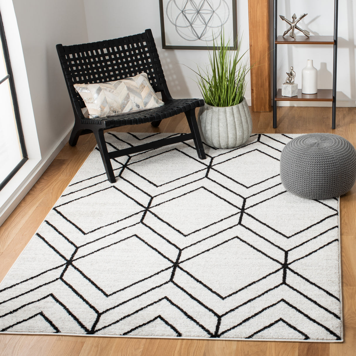 SAFAVIEH Adirondack Juvelina Modern Geometric Rug