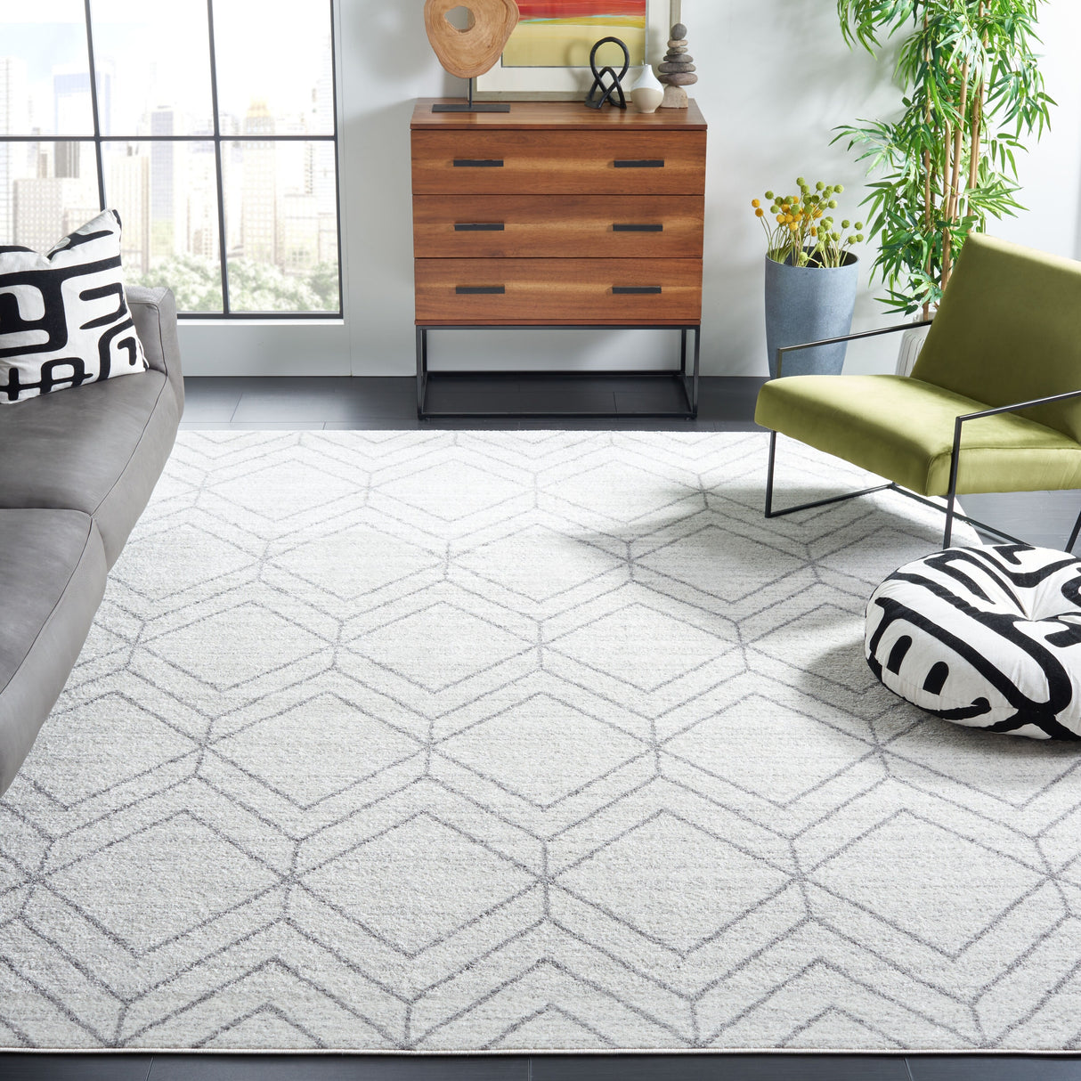 SAFAVIEH Adirondack Juvelina Modern Geometric Rug