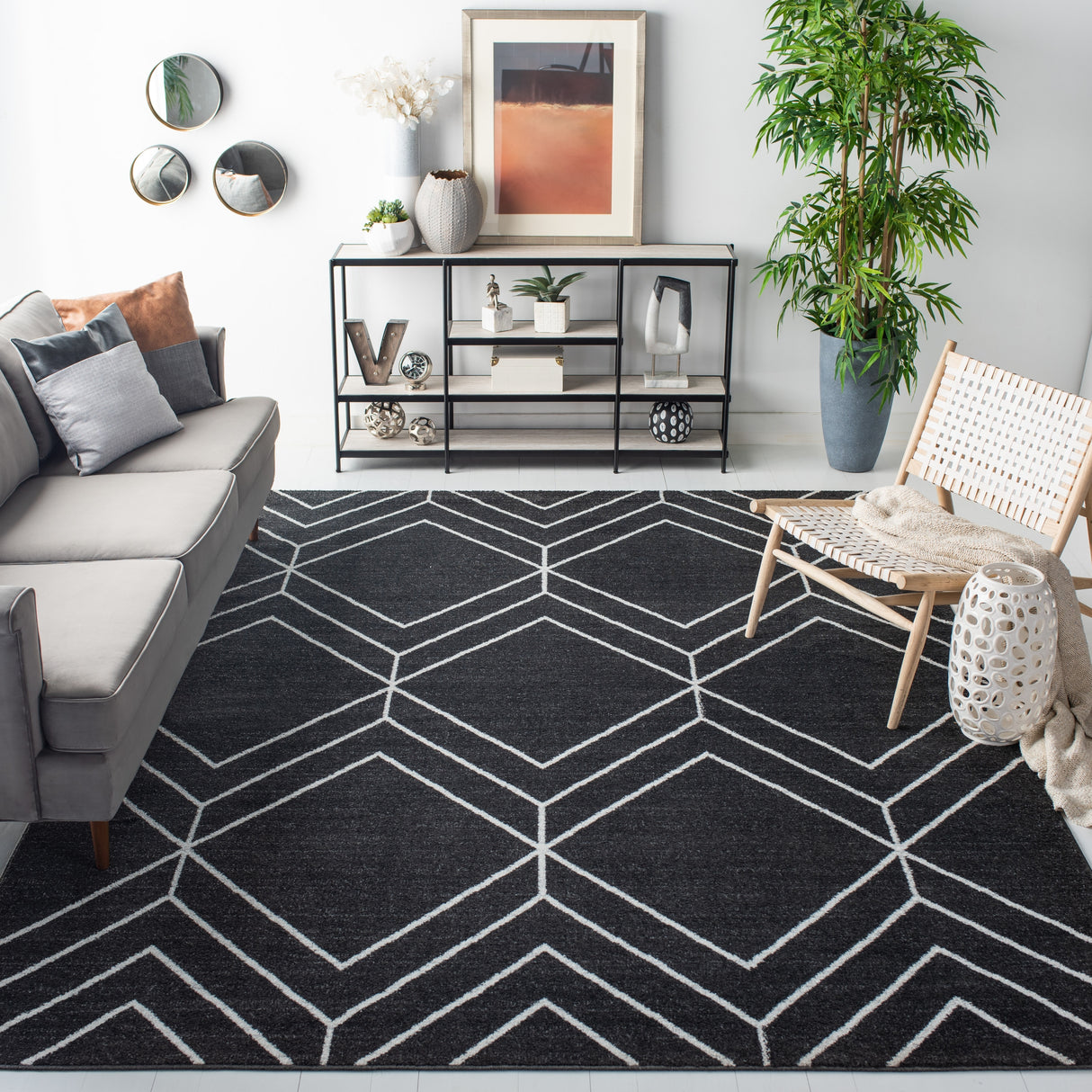 SAFAVIEH Adirondack Juvelina Modern Geometric Rug