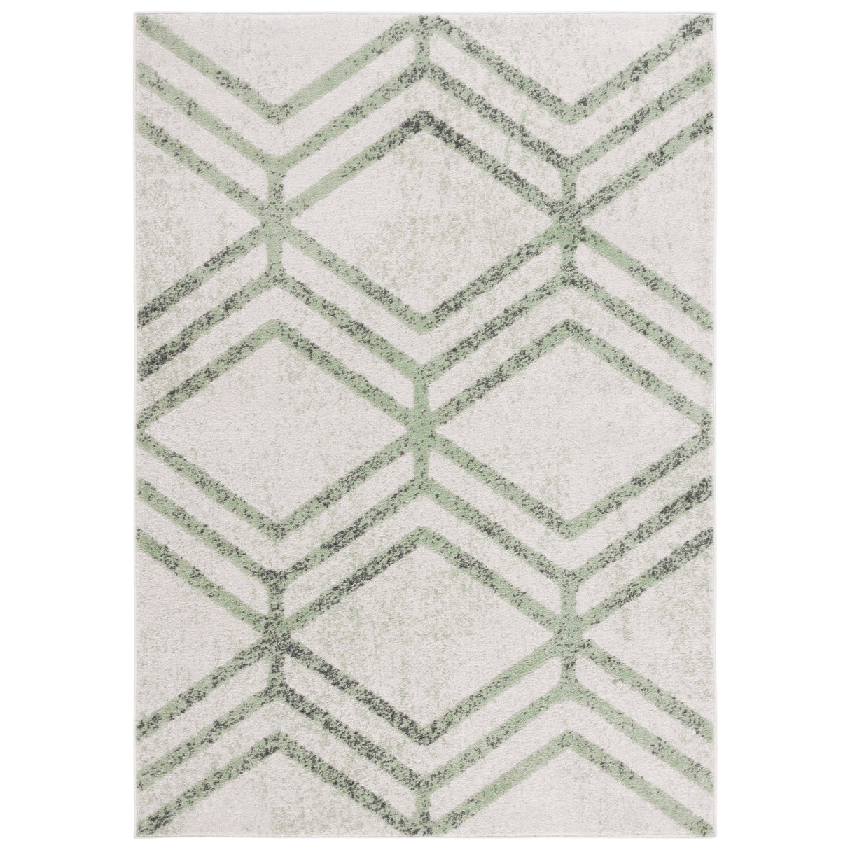 SAFAVIEH Adirondack Olsa Geometric Distressed Rug