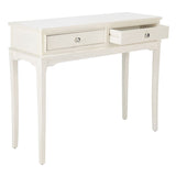 SAFAVIEH Affie 2-Drawer Console Table - 35.5" W x 13" L x 29.5" H - 36Wx13Dx30H