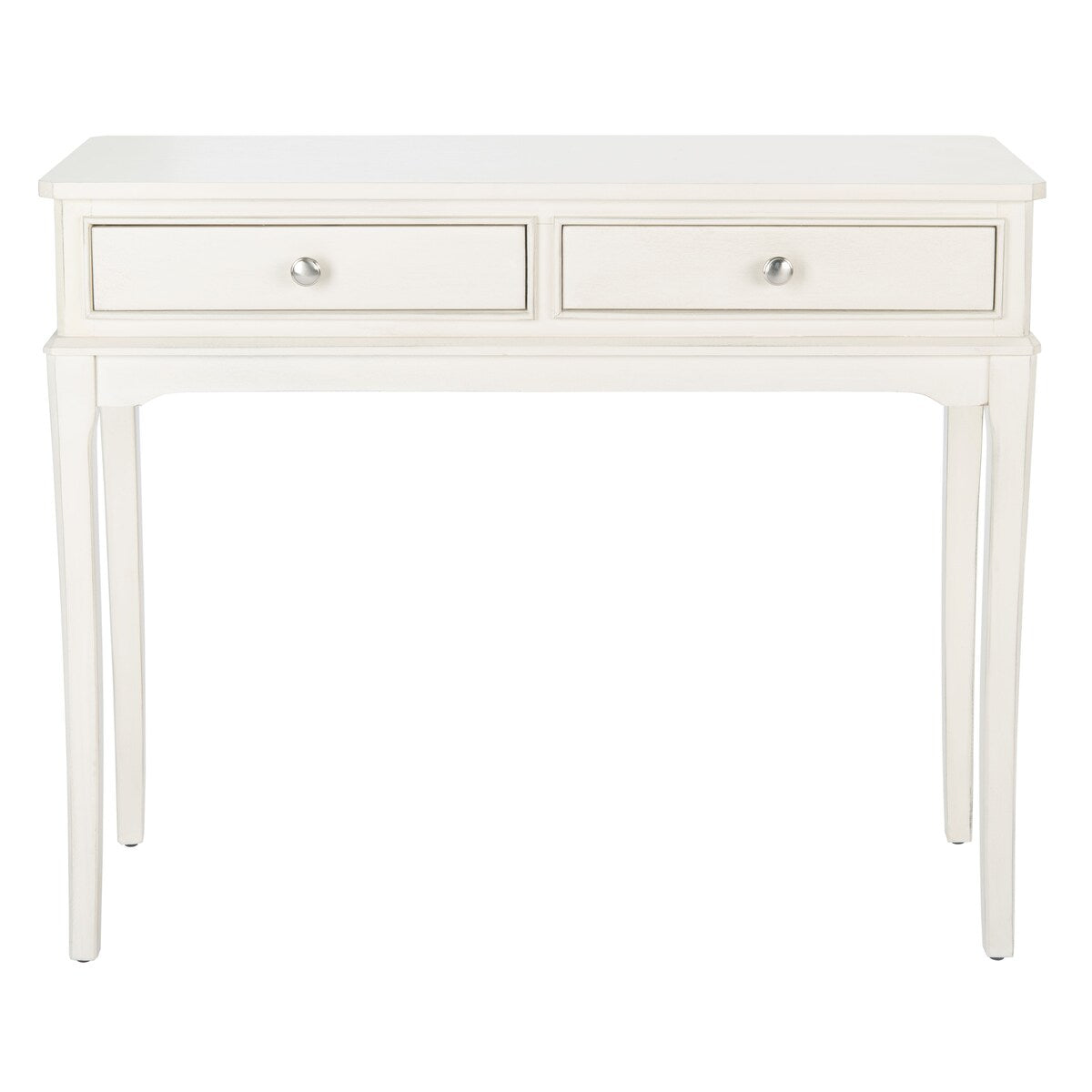 SAFAVIEH Affie 2-Drawer Console Table - 35.5" W x 13" L x 29.5" H - 36Wx13Dx30H