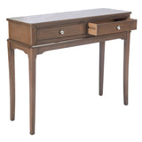 SAFAVIEH Affie 2-Drawer Console Table - 35.5" W x 13" L x 29.5" H - 36Wx13Dx30H