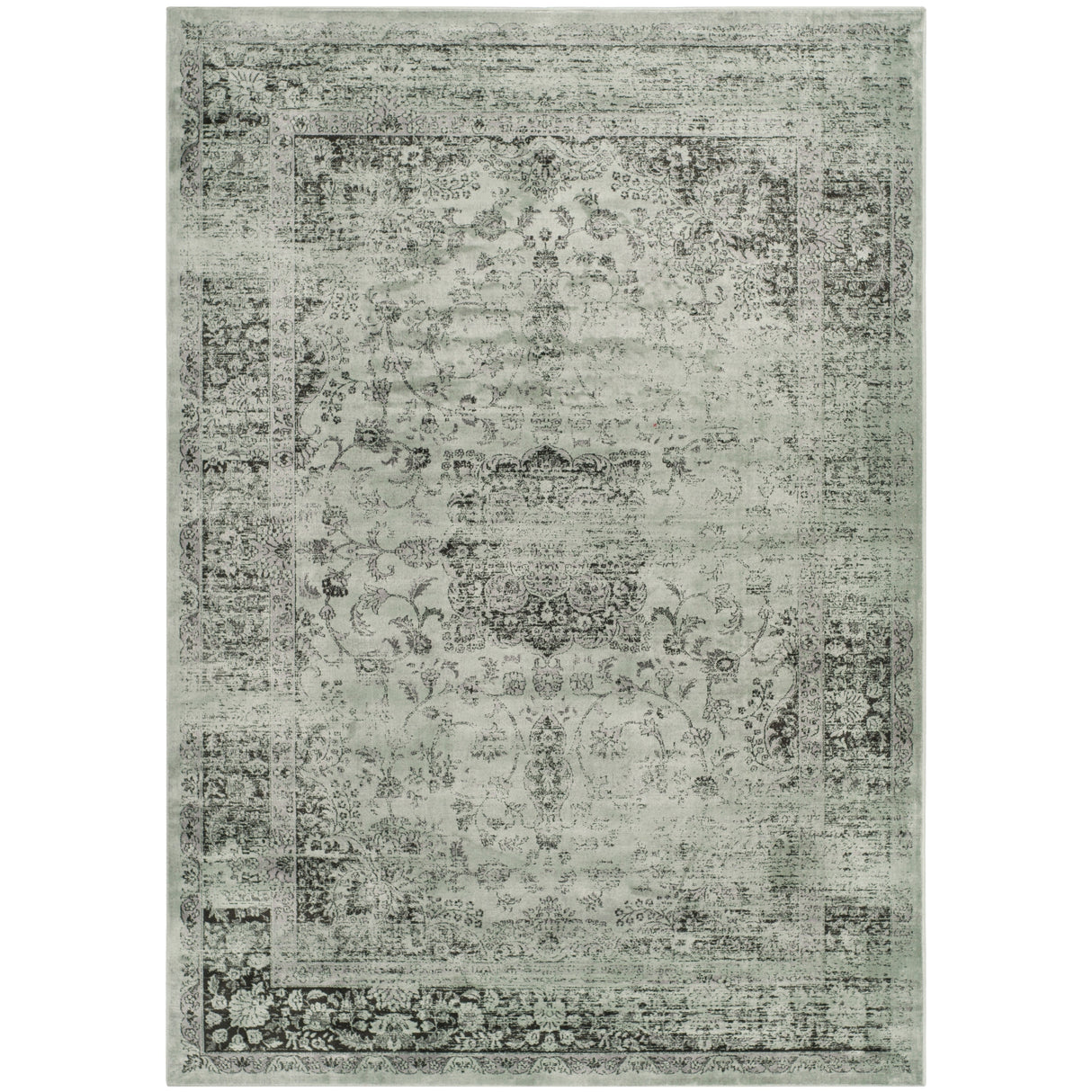 SAFAVIEH Agda Charlott Distressed Oriental Area Rug