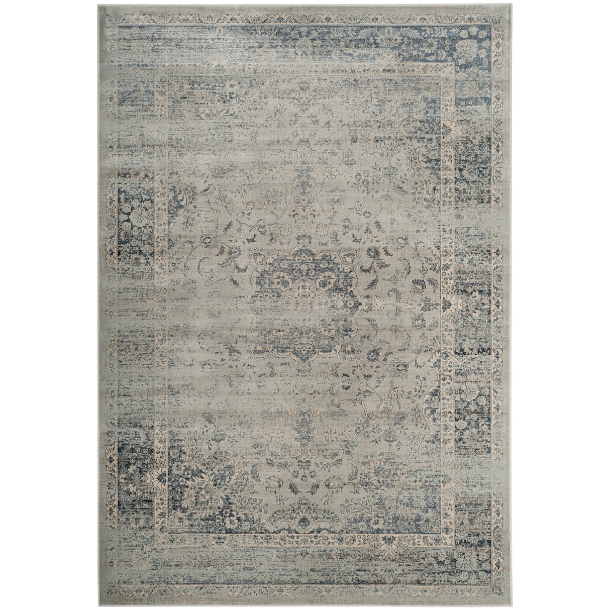 SAFAVIEH Agda Charlott Distressed Oriental Area Rug